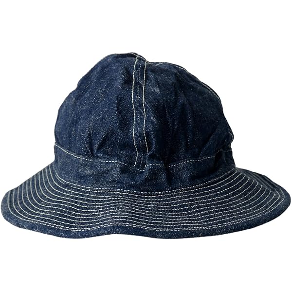 Amazon | (オアスロウ) orSlow ミリタリーハット [03-001] 81W DENIM M